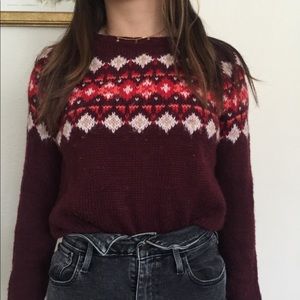 knitted sweater